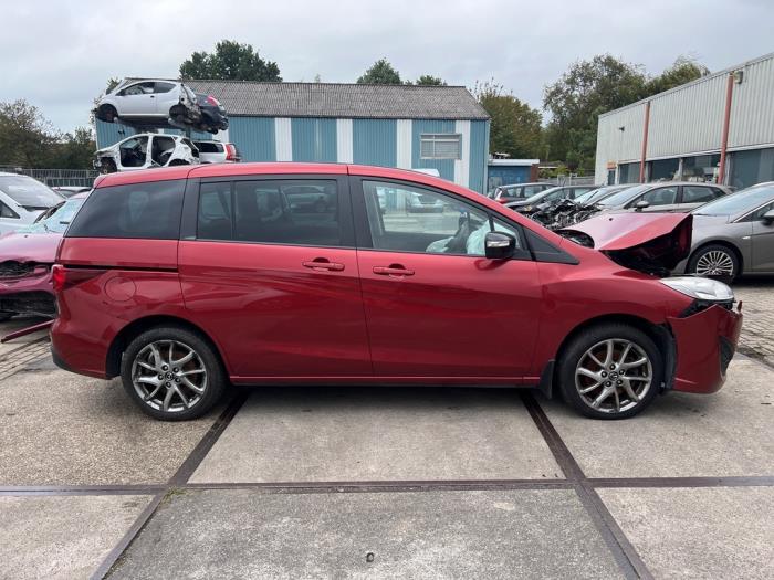 Mazda 5 1.6 CITD 16V Sloopvoertuig (2013, Rood)