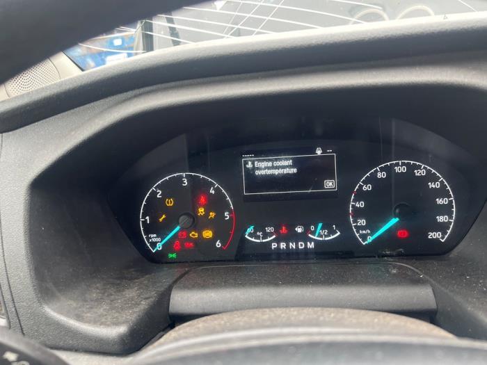 Ford Transit Custom 2.0 TDCi 16V Eco Blue 130 Sloopvoertuig (2019, Zwart)