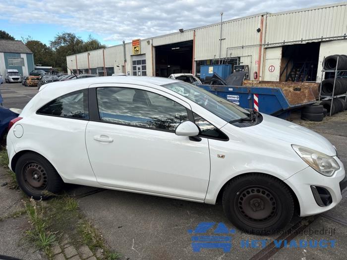 Opel Corsa D 1.3 CDTi 16V ecoFLEX Sloopvoertuig (2012, Wit)