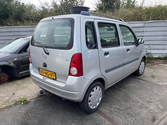 Opel Agila 1.2 16V Sloopvoertuig (2003, Grijs)