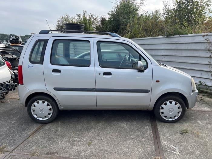 Opel Agila 1.2 16V Sloopvoertuig (2003, Grijs)