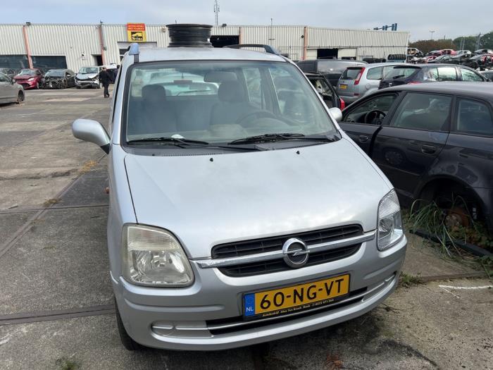 Opel Agila 1.2 16V Sloopvoertuig (2003, Grijs)