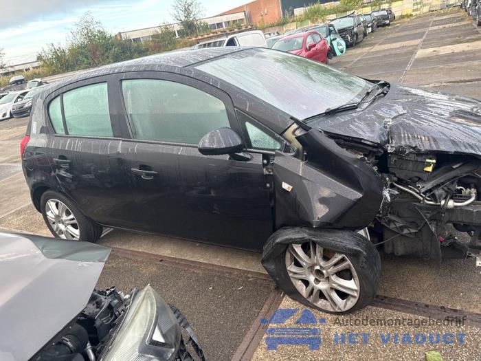 Opel Corsa D 1.4 16V Twinport Sloopvoertuig (2008, Zwart)
