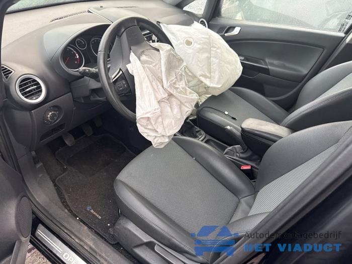 Opel Corsa D 1.4 16V Twinport Sloopvoertuig (2008, Zwart)
