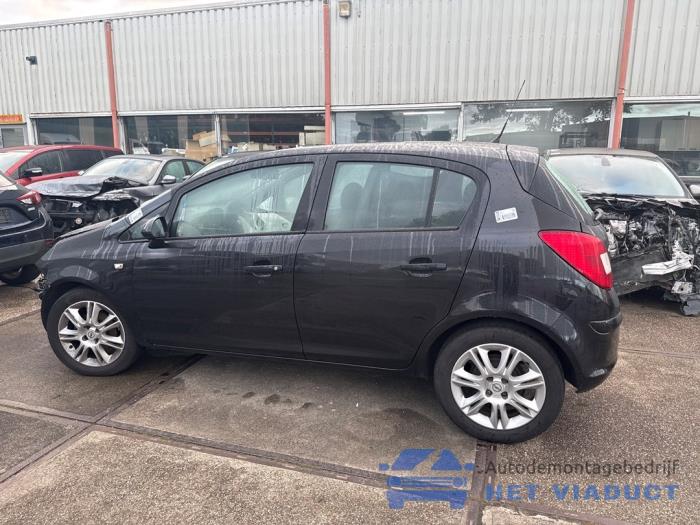 Opel Corsa D 1.4 16V Twinport Sloopvoertuig (2008, Zwart)