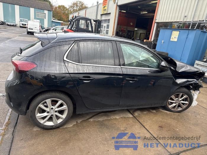 Opel Corsa F 1.2 Turbo 12V 100 Sloopvoertuig (2023, Zwart)