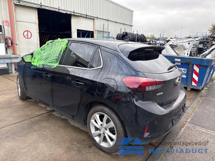 Opel Corsa F 1.2 Turbo 12V 100 Sloopvoertuig (2023, Zwart)