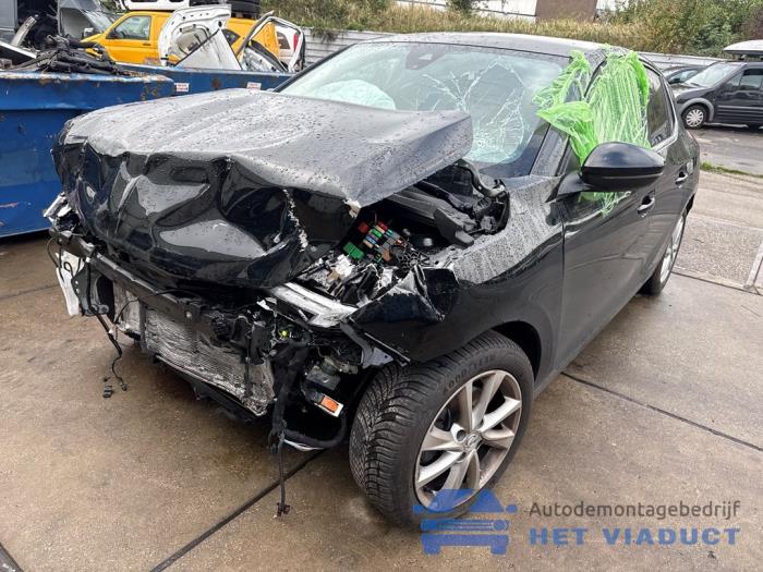 Opel Corsa F 1.2 Turbo 12V 100 Sloopvoertuig (2023, Zwart)