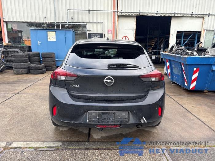 Opel Corsa F 1.2 Turbo 12V 100 Sloopvoertuig (2023, Zwart)
