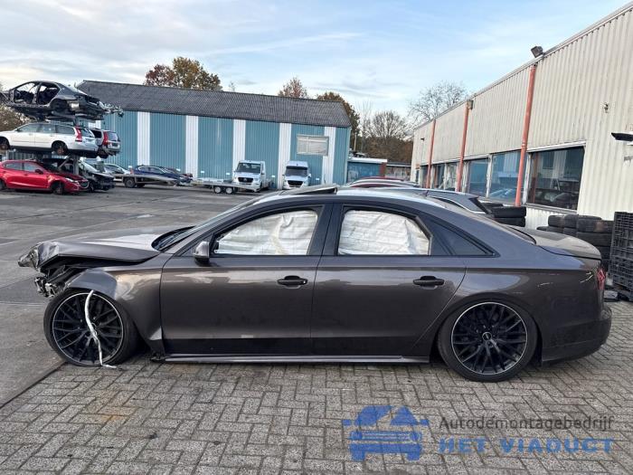 Audi A8 4.2 TDI V8 32V Quattro Sloopvoertuig (2016, Grijs)