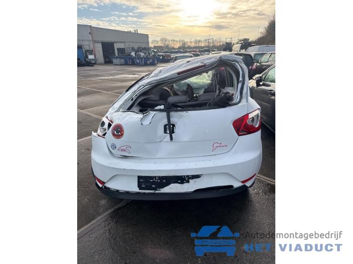 Seat Ibiza IV 1.6 TDI 105 Sloopvoertuig (2012, Wit)