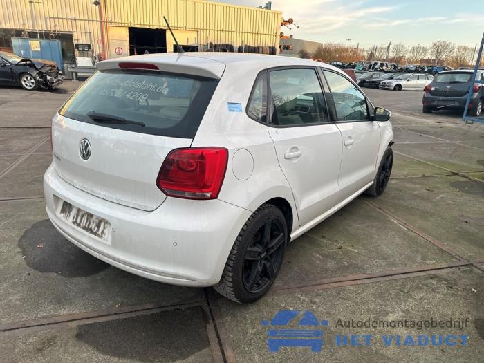 Volkswagen Polo V 1.2 12V BlueMotion Technology Sloopvoertuig (2009, Wit)