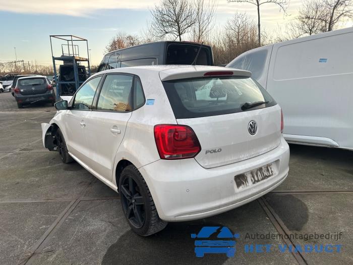 Volkswagen Polo V 1.2 12V BlueMotion Technology Sloopvoertuig (2009, Wit)