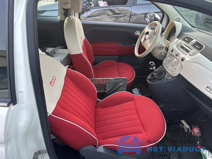 Fiat 500C 1.2 69 Sloopvoertuig (2012, Wit)