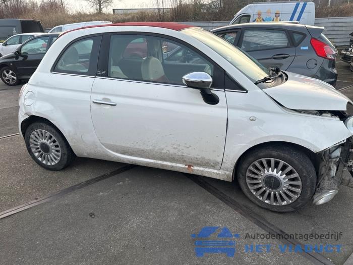 Fiat 500C 1.2 69 Sloopvoertuig (2012, Wit)