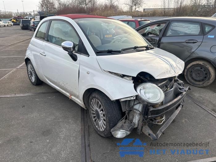 Fiat 500C 1.2 69 Sloopvoertuig (2012, Wit)