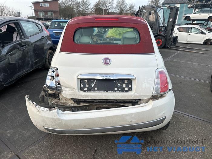 Fiat 500C 1.2 69 Sloopvoertuig (2012, Wit)