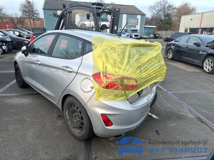 Ford Fiesta 7 1.0 EcoBoost 12V 100 Sloopvoertuig (2019, Grijs)