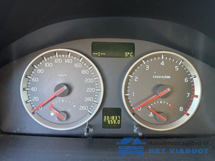 Volvo V50 2.4i 20V Sloopvoertuig (2007, Zwart)