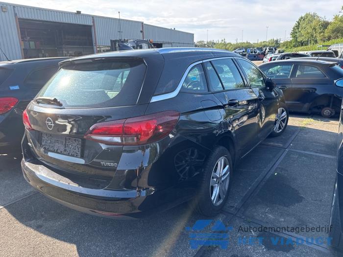 Opel Astra K Sports Tourer 1.4 Turbo 16V Sloopvoertuig (2017, Zwart)