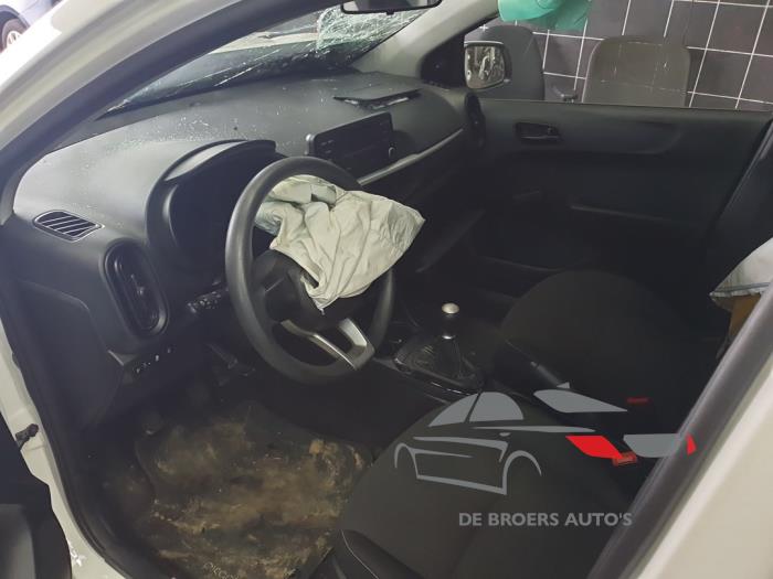 Kia Picanto 1.0 12V Sloopvoertuig (2019, Wit)