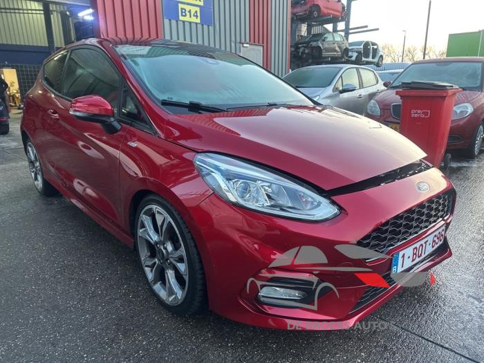 Ford Fiesta 7 1.0 EcoBoost 12V 140 Sloopvoertuig (2018, Metallic, Rood)