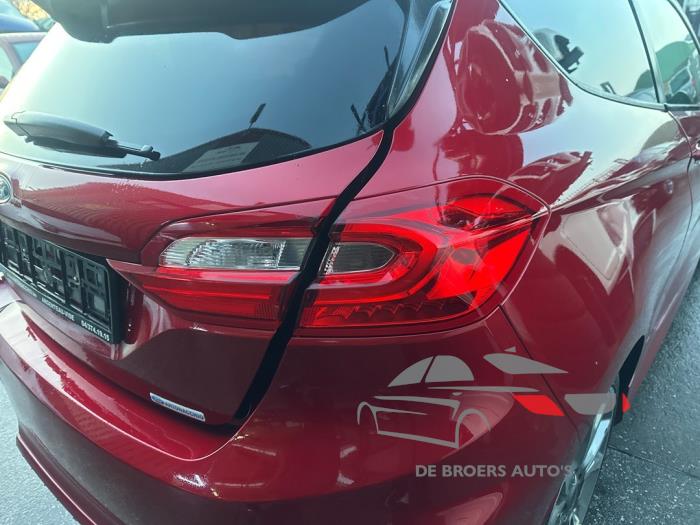 Ford Fiesta 7 1.0 EcoBoost 12V 140 Sloopvoertuig (2018, Metallic, Rood)