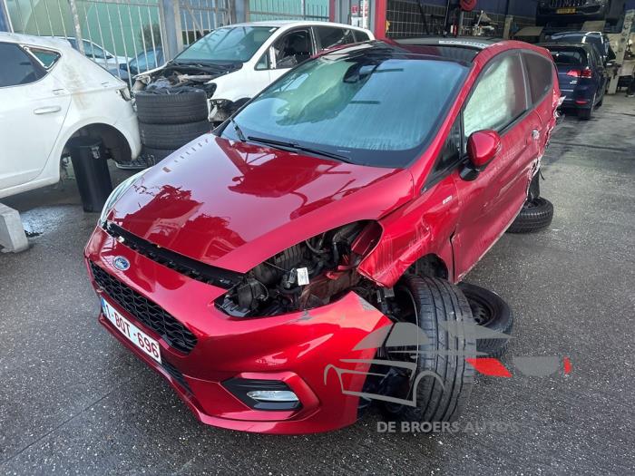 Ford Fiesta 7 1.0 EcoBoost 12V 140 Sloopvoertuig (2018, Metallic, Rood)