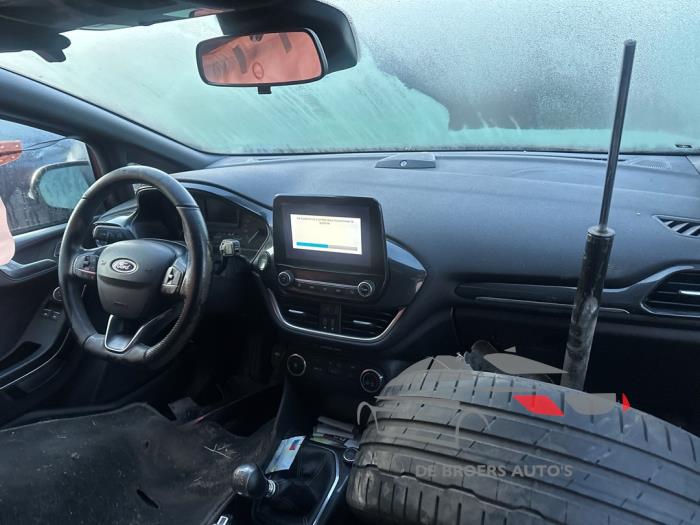 Ford Fiesta 7 1.0 EcoBoost 12V 140 Sloopvoertuig (2018, Metallic, Rood)