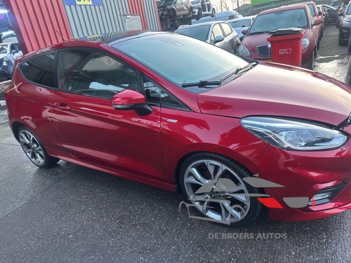 Ford Fiesta 7 1.0 EcoBoost 12V 140 Sloopvoertuig (2018, Metallic, Rood)