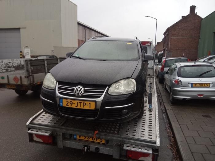 Volkswagen Golf V Variant 1.4 TSI 122 16V Sloopvoertuig (2009, Zwart)