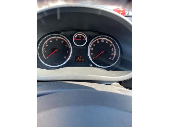 Opel Corsa D 1.2 16V Sloopvoertuig (2008, Zwart)