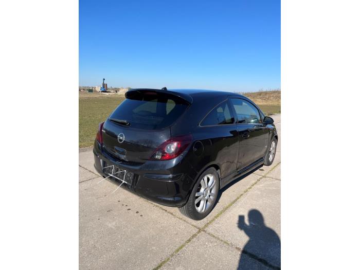 Opel Corsa D 1.2 16V Sloopvoertuig (2008, Zwart)