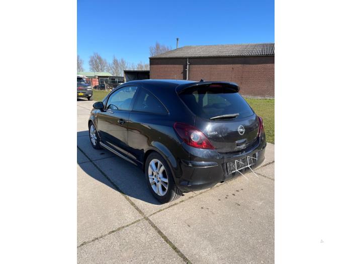 Opel Corsa D 1.2 16V Sloopvoertuig (2008, Zwart)