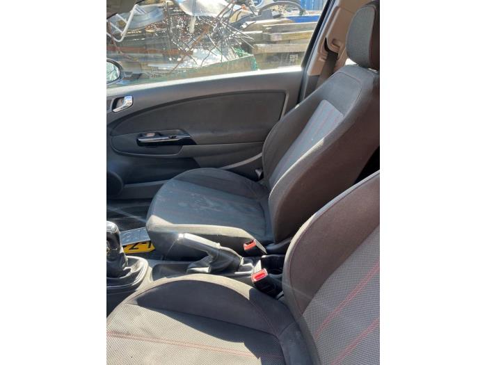 Opel Corsa D 1.2 16V Sloopvoertuig (2008, Zwart)