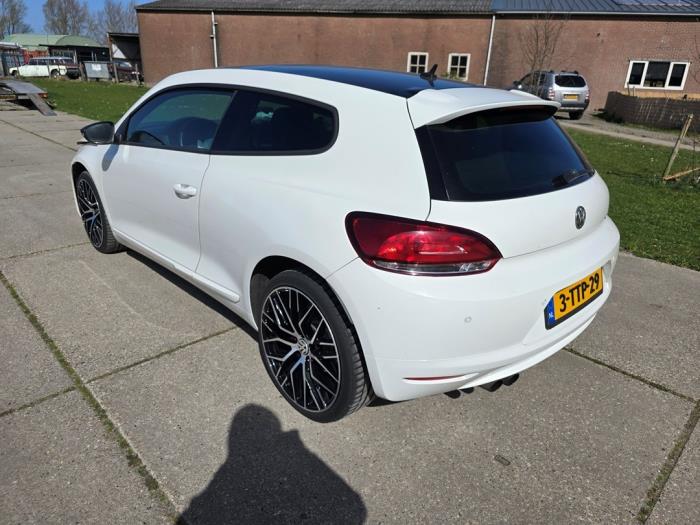 Volkswagen Scirocco 1.4 TSI 160 16V Sloopvoertuig (2011, Wit)