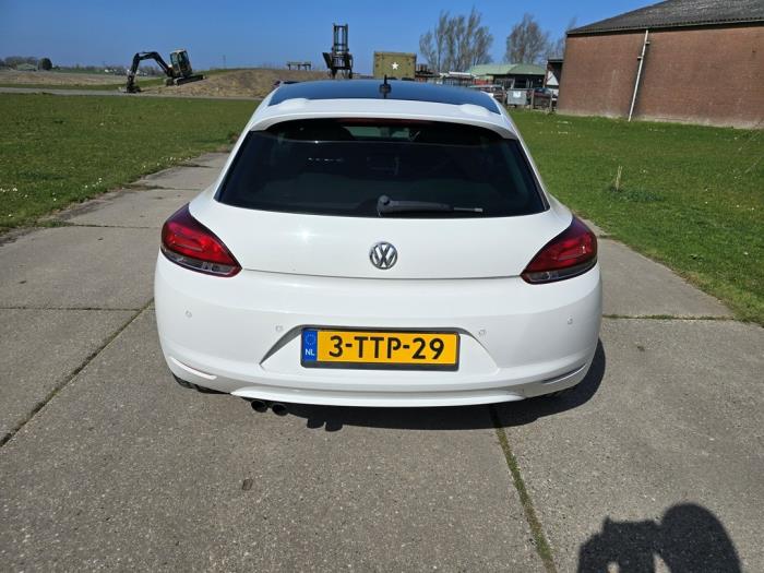 Volkswagen Scirocco 1.4 TSI 160 16V Sloopvoertuig (2011, Wit)