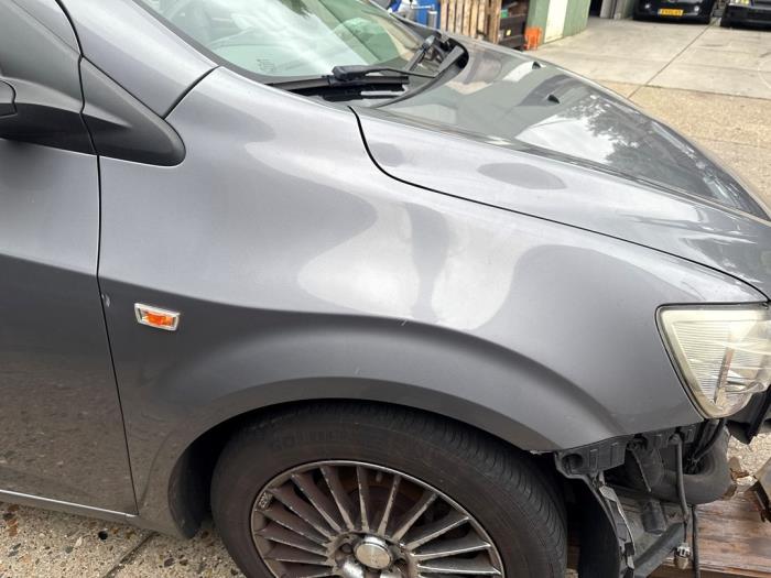 Chevrolet Aveo 1.3 D 16V Sloopvoertuig (2012, Grijs)