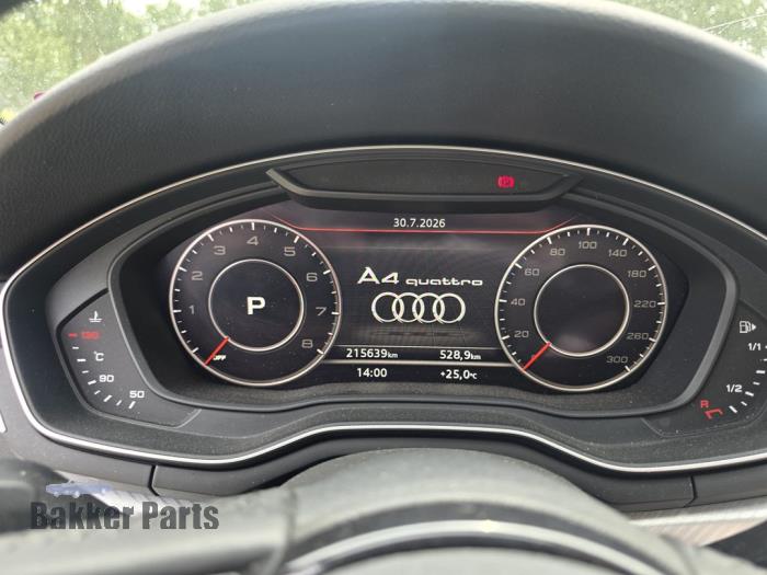 Audi A4 Avant 2.0 TFSI 16V Quattro Sloopvoertuig (2016, Blauw)