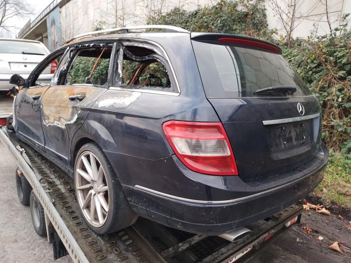 Mercedes C Estate 2.2 C-220 CDI 16V Sloopvoertuig (2008, Metallic, Blauw)