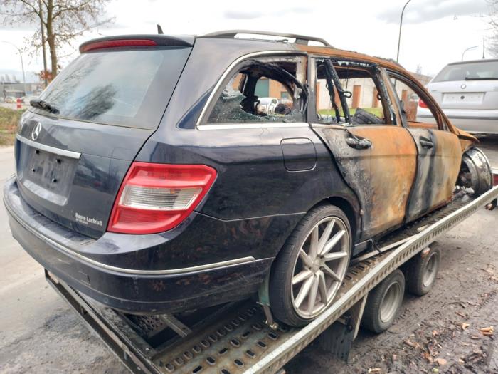 Mercedes C Estate 2.2 C-220 CDI 16V Sloopvoertuig (2008, Metallic, Blauw)