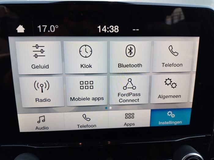 Ford Fiesta 7 1.0 EcoBoost 12V Sloopvoertuig (2021, Metallic, Zwart)