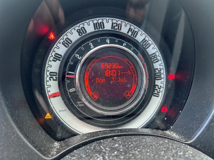 Fiat 500 1.2 69 Sloopvoertuig (2012, Grijs)