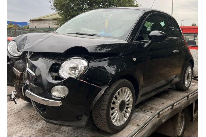 Fiat 500 1.2 69 Sloopvoertuig (2012, Zwart)