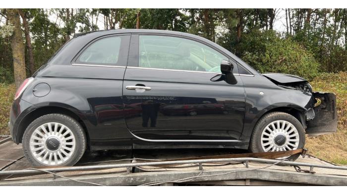 Fiat 500 1.2 69 Sloopvoertuig (2012, Zwart)