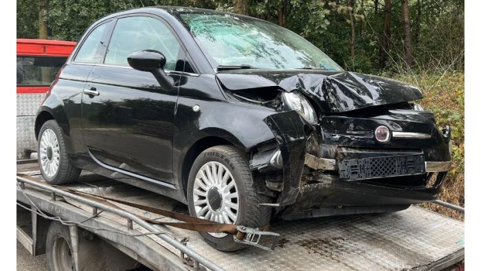 Fiat 500 1.2 69 Sloopvoertuig (2012, Zwart)