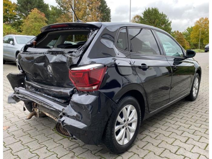 Volkswagen Polo VI 1.0 TSI 12V Sloopvoertuig (2018, Zwart)