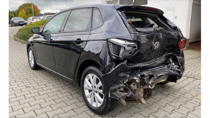Volkswagen Polo VI 1.0 TSI 12V Sloopvoertuig (2018, Zwart)