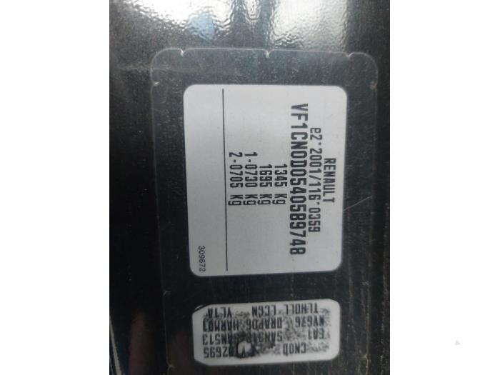 Renault Twingo II 1.2 Sloopvoertuig (2008, Zwart)