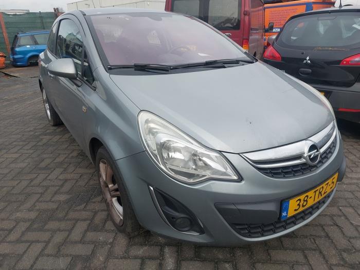 Opel Corsa D 1.2 16V LPG Sloopvoertuig (2012, Grijs)